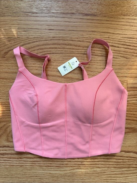 aerie Other - aerie Pink Longline Sports Bra Top